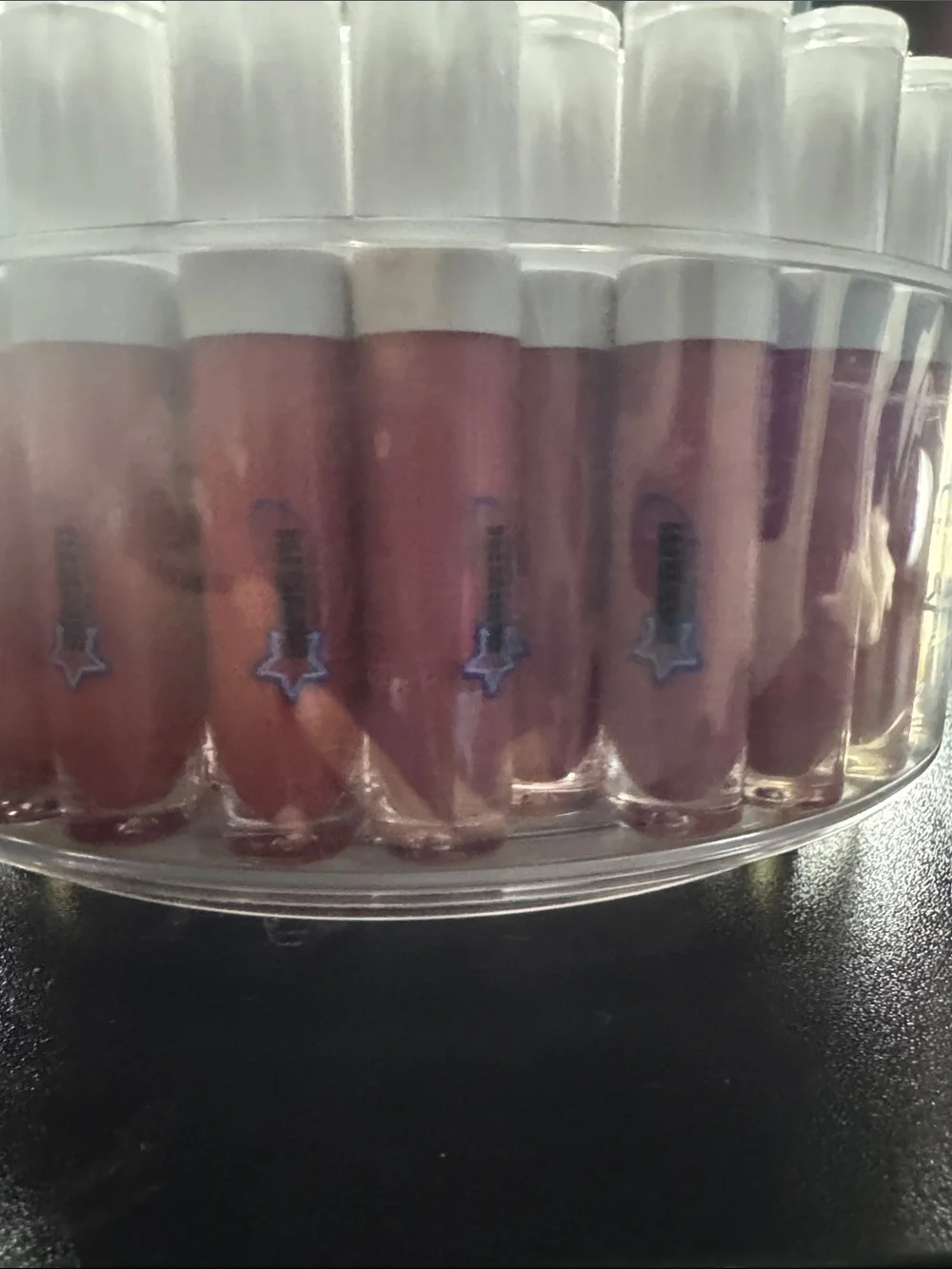 Bulk Red Lip Balm Tubes with Clear Caps - Moisturizing Gloss